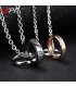 GC219 - Couple Titanium Steel Necklace